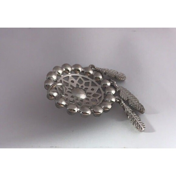 Labradorite Dream Catcher Pendant - Picture 2 of 5